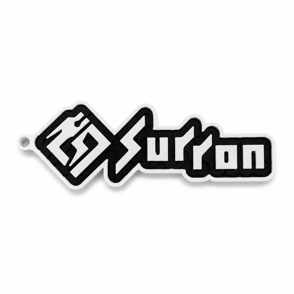 Surron Style Keychain + Bonus Wristlet